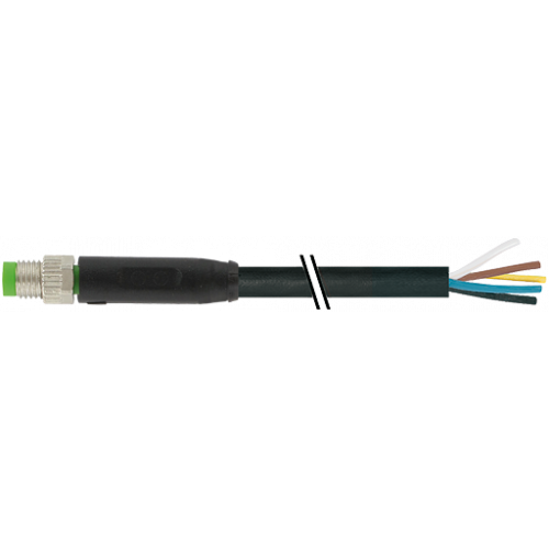 7000-08901-6950150 M8 male 0° with cable