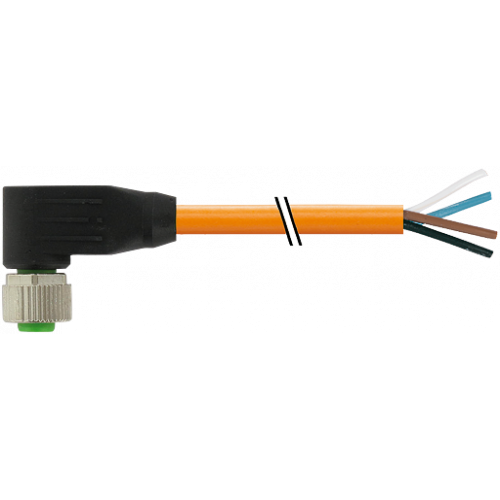 7000-12341-4870500 M12 female 90° A-cod. with cable 7000-12341-4870500 M12 female 90° A-cod. with cable