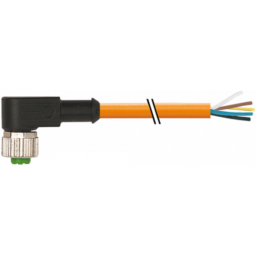7000-12361-8520060 M12 female 90° A-cod. with cable
