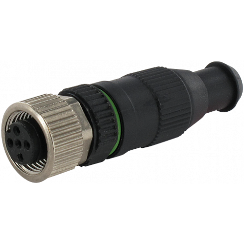 7000-12602-0000000 MOSA M12 FEMALE 0° FIELD-WIREABLE (IDC)