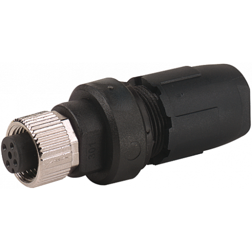 7000-12621-0000000 MOSA M12 FEMALE 0° FIELD-WIREABLE (IDC)