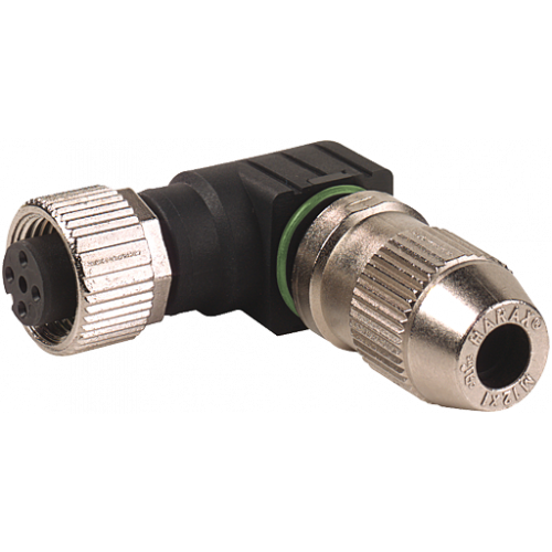 7356-12681-0000000 MOSA M12 female 90° field-wireable (IDC)