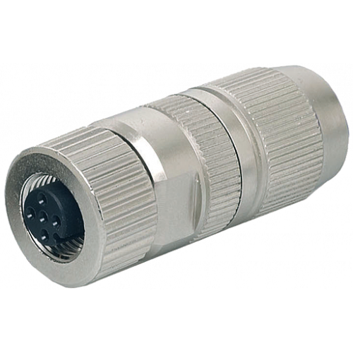 7000-12651-0000000 MOSA M12 FEMALE 0° FIELD-WIREABLE (IDC)
