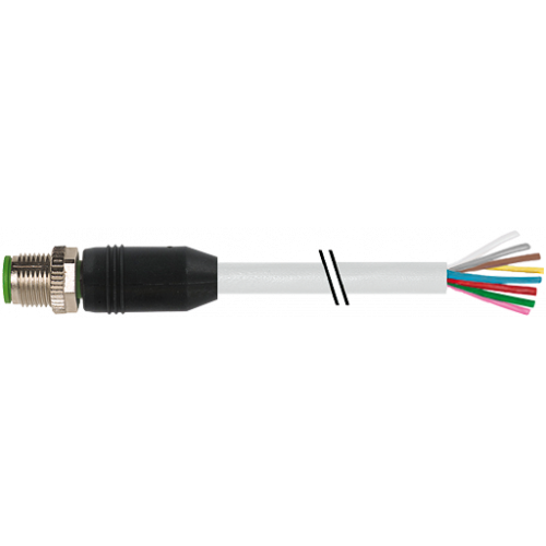 7700-17001-U2H0150 M12 male 0° with cable