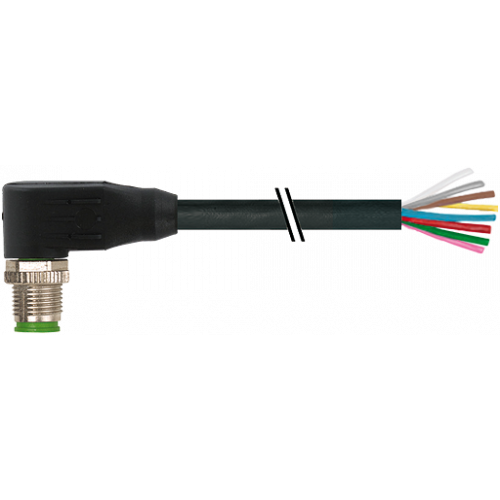 7000-17021-6641000 M12 male 90° A-cod. with cable