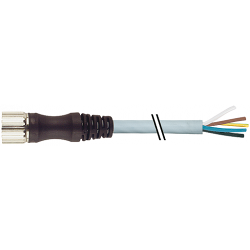 7000-23211-3630500 M23 female 0° with cable