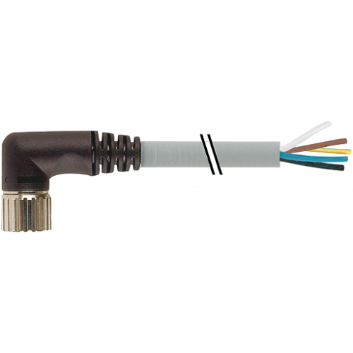 7000-23111-3331500 M23 female 0° with cable