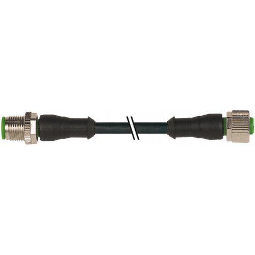 7356-40021-6340060 M12 male 0° / M12 female 0°