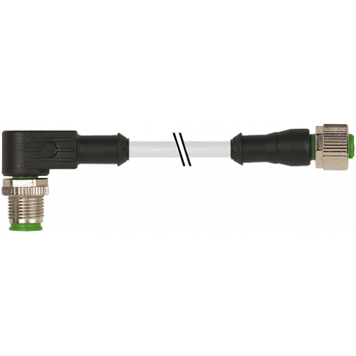 7000-48031-2920030 M12 male 90° / M12 female 0° A-cod.