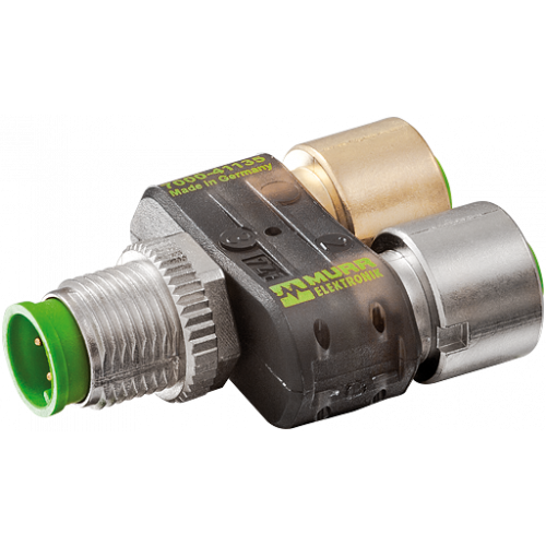 7000-41135-0000000 T-COUPLER SLIMLINE(LED)M12-MALE 5P/2XM12-FEMALE 4P