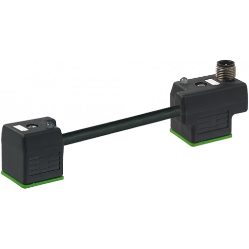 7000-89001-6360000 M8 male on top A-cod. / MSUD double valve A18mm