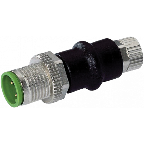 7000-42201-0000000 ADAPTOR M12 MALE/ M8 FEMALE 3 POLE CONF. 1,3,4