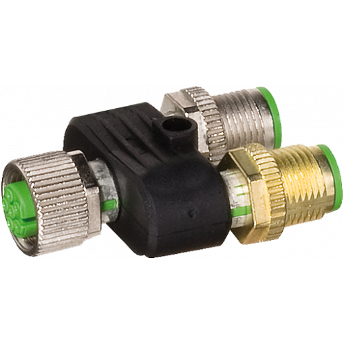 7000-46101-0000000 T-COUPLER M12 6POL. CUBE67 SHIELDED