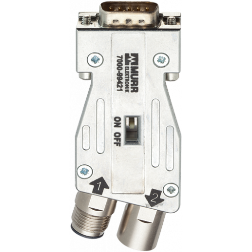 7000-99421-0000000 M12/D-SUB PROFIBUS ADAPTER 180°