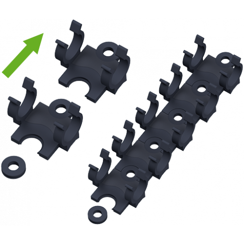 7000-99801-0000000 modular universal holder for connectors, 9mm