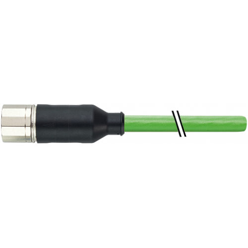 7000-SS501-8110800 M23 female 0° 17-pole with cable