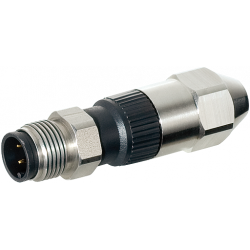 7002-12481-0000000 MOSA M12 MALE 0° FIELD-WIREABLE (IDC) V2A