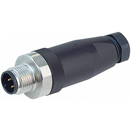7004-12761-0000000 M12 MALE 0° FIELD-WIREABLE SCREW V4A