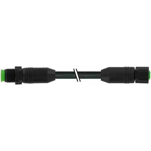 7005-48002-6070100 M12 male 0° / M12 female 0° A-cod. Lite