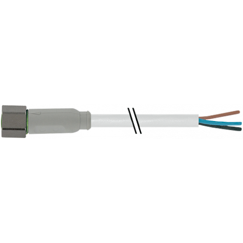 7014-08041-2100150 M8 female 0° A-cod. with cable F&B