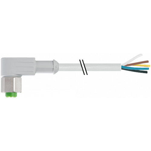 7014-12361-2150500 M12 female 90° A-cod. with cable F&B