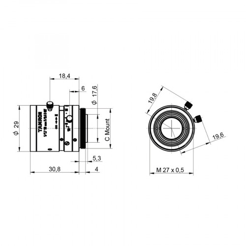 ZVZG103 High-Resolution Lens for digital camera