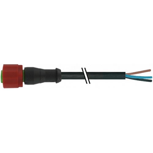 7023-20101-6260150 M12 female 0° C-cod. with cable