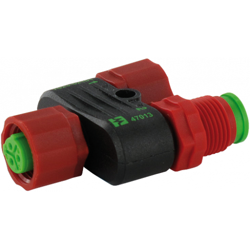 7023-52101-0000000 T-coupler M12 female / M12 male/female 230V C-cod