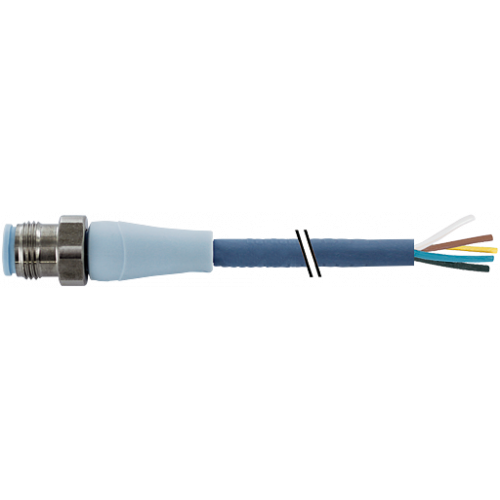 7024-12041-3390050 M12 male 0° A-cod. with cable F&B Pro
