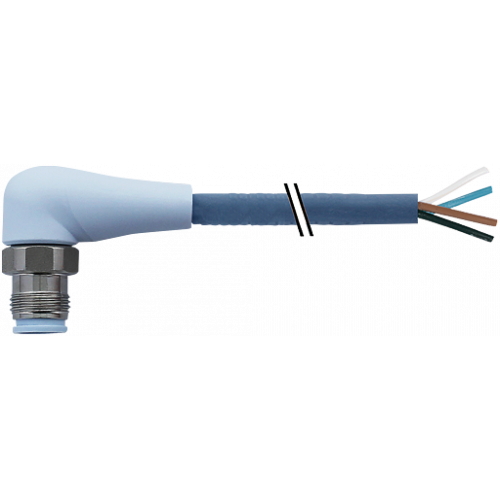 7024-12101-3210150 M12 male 90° A-cod. with cable F&B Pro