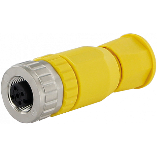 7030-12931-0000000 M12 FEMALE 0° SELF WIREABLE SCREW TERMINAL