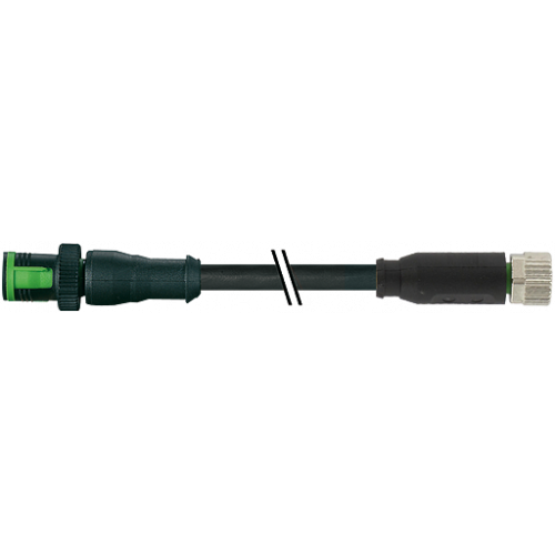 7050-40561-6300060 MQ12 male 0° / M8 female 0° A-cod.