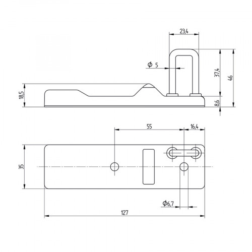 S2FP200 Guard Locking Device Actuator