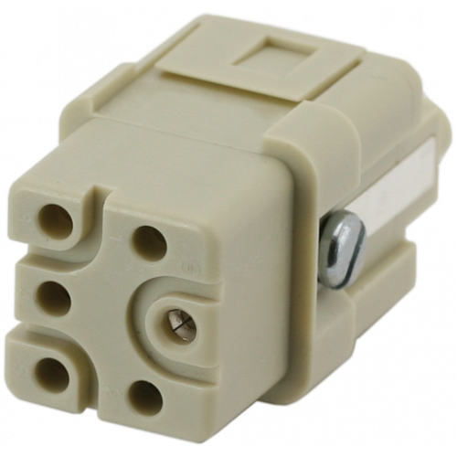 70MH-EB005-AC02020 A3 female 5-pole, crimp t., 400 V, 16 A