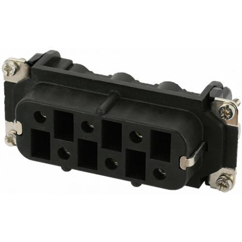 70MH-EB006-FS02030 B16 female 6-pole, screw t., 400 V, 42 A