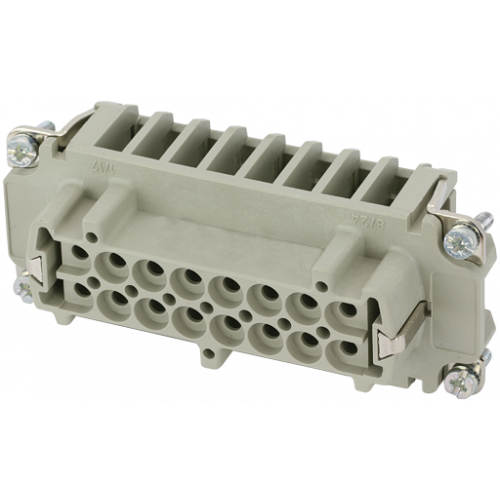 70MH-EB016-FC03020 B16 female 16-pole, crimp t., 500 V, 16 A