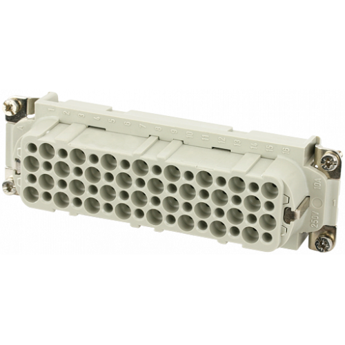 70MH-EB064-GC01010 B24 female 64-pole, crimp t., 250 V, 10 A