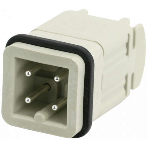 70MH-ES003-AS02010 A3 male 3-pole, screw t., 400 V, 10 A