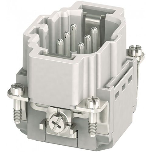 70MH-ES006-DP03020 B6 male 6-pole, Push-in, 500 V, 16 A