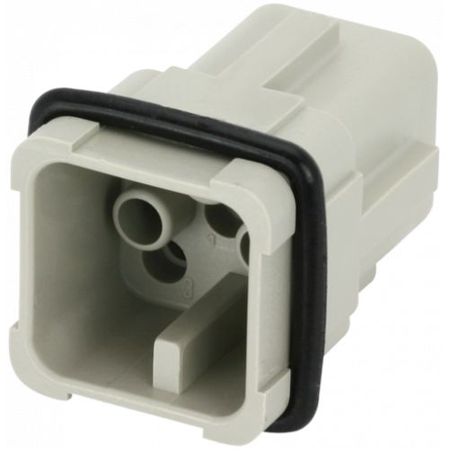 70MH-ES007-AC01020 A3 male 7-pole, crimp t., 250 V, 16 A