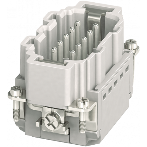 70MH-ES010-EP03020 B10 male 10-pole, Push-in, 500 V, 16 A
