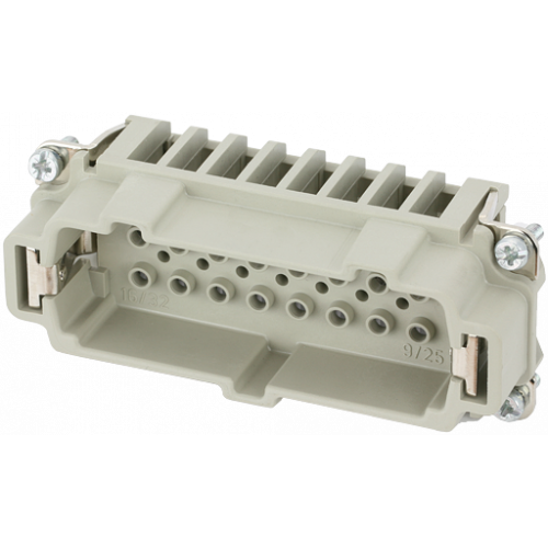 70MH-ES016-FC03020 B16 male 16-pole, crimp t., 500 V, 16 A