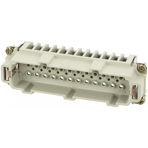 70MH-ES024-GC03020 B24 male 24-pole, crimp t., 500 V, 16 A