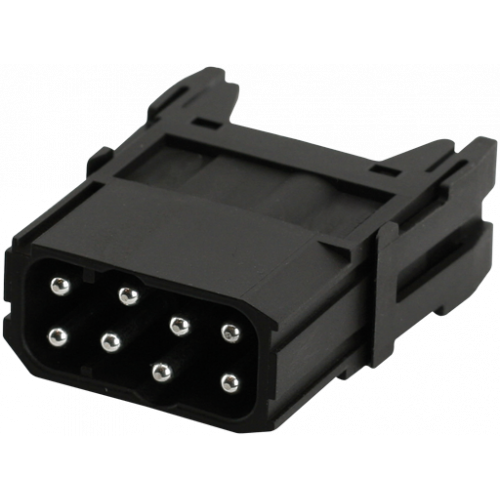 70MH-MAB1C-0080402 Male module, 8-pole, crimp t.