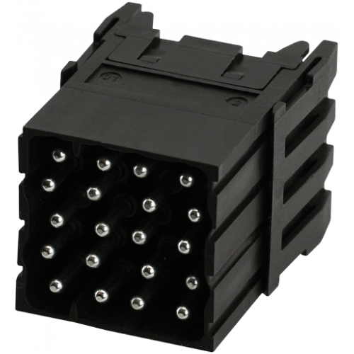 70MH-MAB1C-0200502 Male module, 20-pole, crimp t.