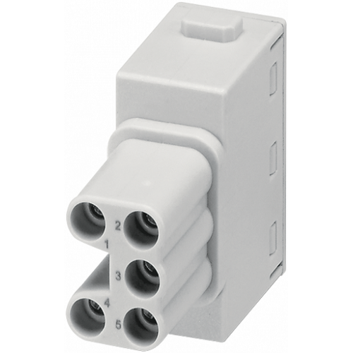 70MH-MAC1P-0050402 Female module, 5-pole, Push-in