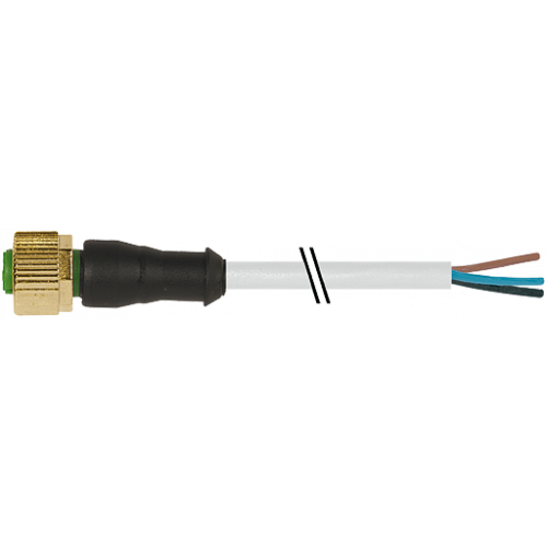7800-12221-2140500 M12 female 0° with cable
