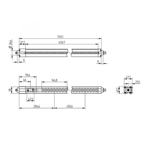 SB4-50IS050C1 Safety Light Array Body Protection