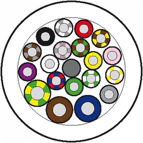 8000-00000-4525000 50M MAIN CABLE PUR-JB 16*0,5+3*1,0