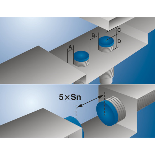 I30A002 Inductive Sensor Welding Field Resistant with Correction Factor 1